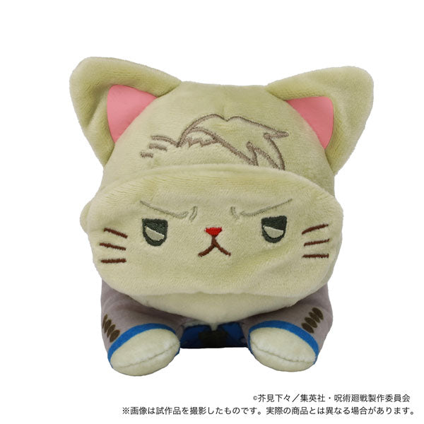 MOVIC X Jujutsu Kaisen | Yuji Megumi Nobara Satoru Kento with Cat Cute Kawaii Lay Down Doll - Cute Kawaii Item - KawaiiGiftLand