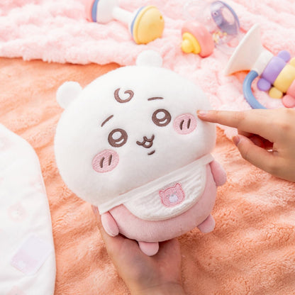 Japan ChiiKawa Baby Series | ChiiKawa Hachiware Usagi Cute Baby Plush Doll with Swaddle - Kawaii items Room Decoration Doll
