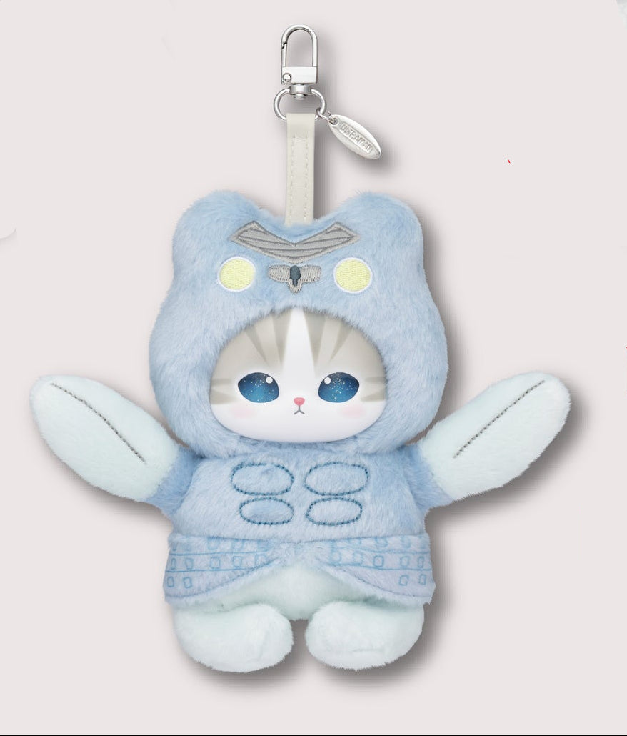 [Per order] Japan Mofusand Kiramekko X Ultraman Series | Mofusand Cat Crossover Ultraman Tiga Alien Baltan Booska Pigmon Zetton Cute Plush Doll with Plastic Face Keychain - Kawaii items Room Decoration Doll