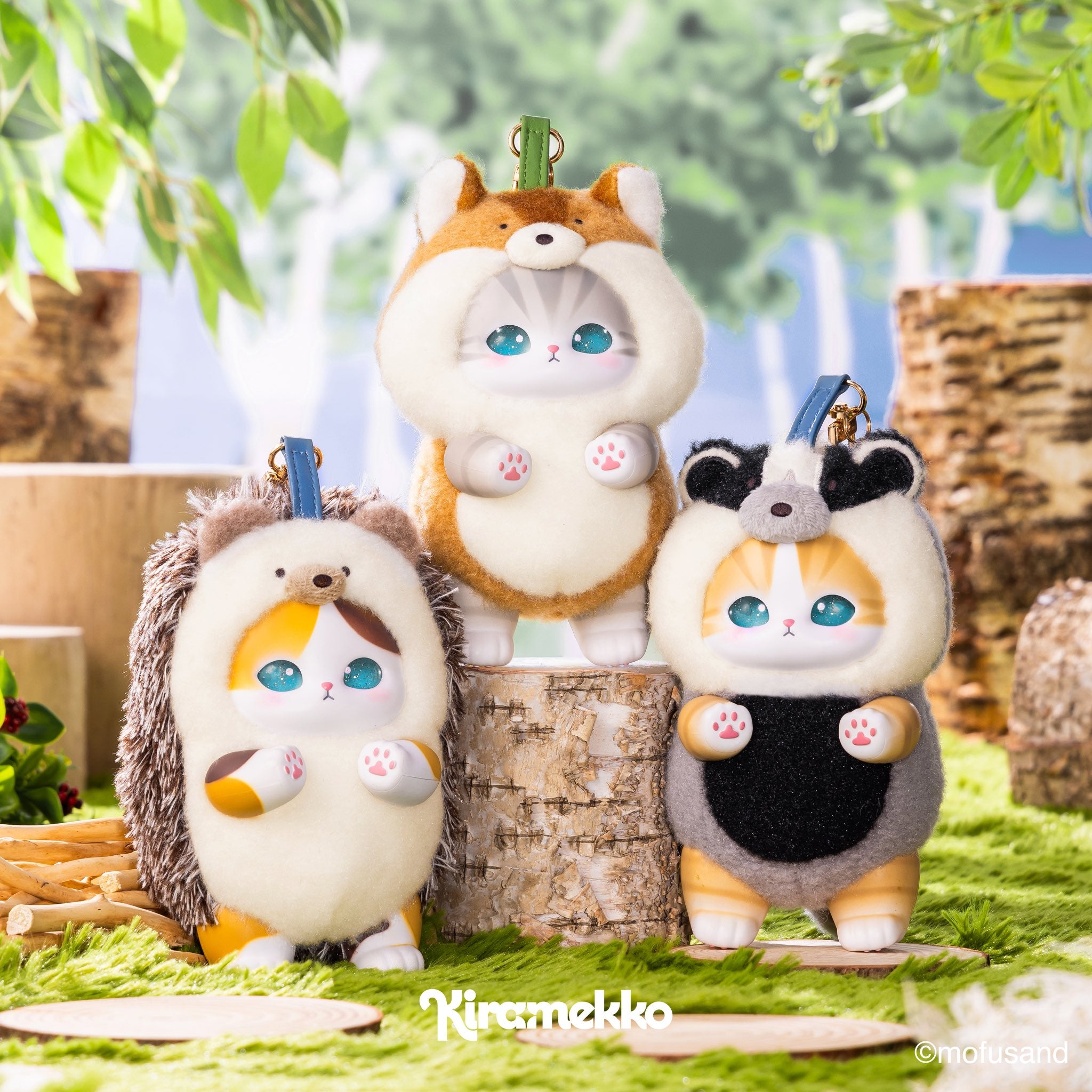 Pre Order] Japan Mofusand Kiramekko Nordic Kittens Series