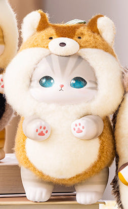 [Pre Order] Japan Mofusand Kiramekko Nordic Kittens Series | Mofusand Cute Plush Doll with Plastic Face Keychain - Kawaii items Room Decoration Doll