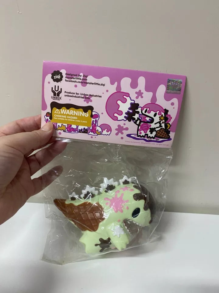 Unbox Dino Mint Chocolate Ice Cream Cute Character Figure Limited Model Rare