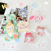 Japanese Cartoon Sweet Friends Style | Hello Kitty My Melody Kuromi Cinnamoroll Pompompurin Pochacco Hangyodon Phone Stand
