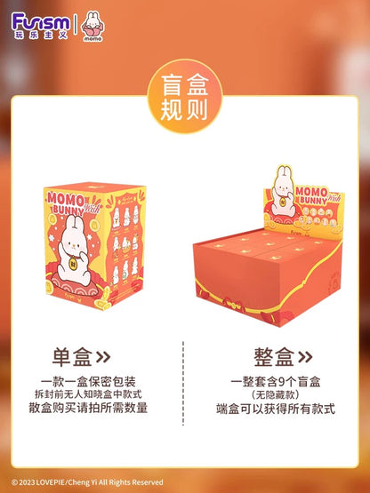 Momo with Bunny Kawaii Lovely Characters | Momo Bunny Wish -Toy Collection Mystery Blind Box