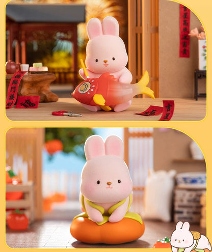 Momo with Bunny Kawaii Lovely Characters | Momo Bunny Wish -Toy Collection Mystery Blind Box