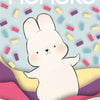 Momo with Bunny Kawaii Lovely Characters | Momo Bunny First Edition - Toy Collection Mystery Blind Box