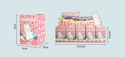 Momo with Bunny Kawaii Lovely Characters | Momo Bunny First Edition - Toy Collection Mystery Blind Box