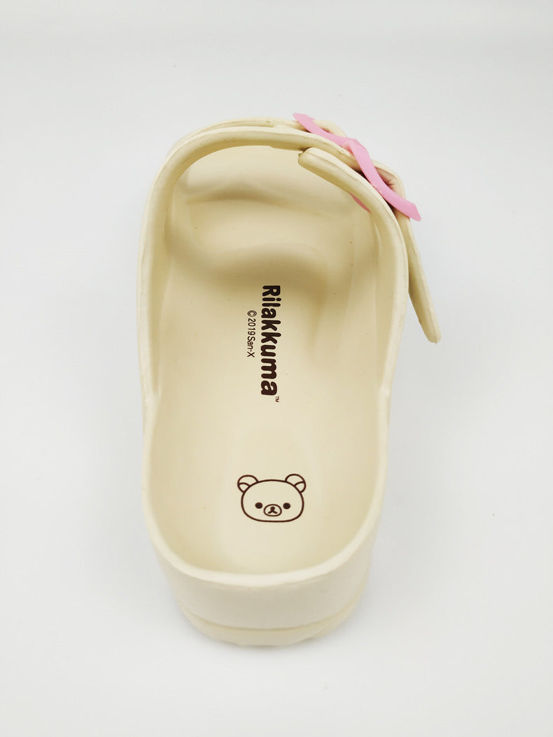 San-x Rilakkuma Slippers | Rilakkuma Korilakkuma Kiiroitori - Teenage and Female Foot Size Slippers