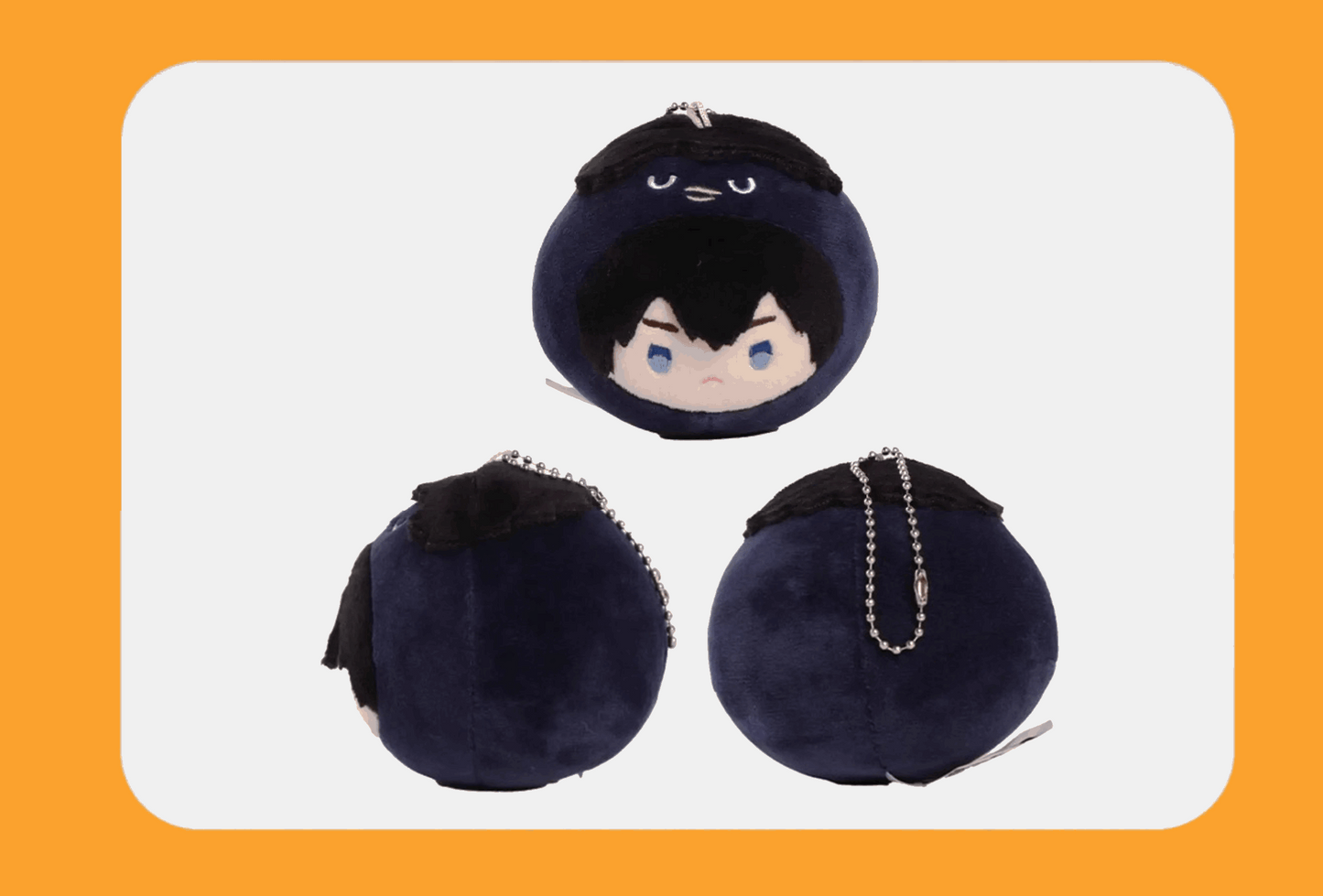 GuGuGuGu X Haikyu!! | Volleyball Player Hinata Kageyama Tsukishima Kozume Kuroo - Cute Plush Icon Doll Keychain Collectable Toys