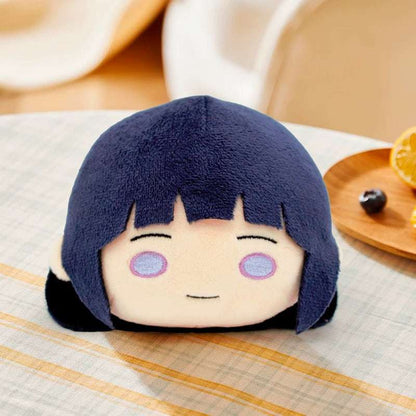Japanese Anime Naruto Ninja Mochi Series | Naruto Sasuke Sakura Kakashi Gaara Hinata Cute Icon Head Kawaii Doll Keychain - Cute Kawaii Item