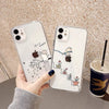 Cat Simple Lovely Style iPhone case Kawaii Lovely Cute Lolita iPhone 7 8 PLUS XS XR X 11 12 13 14 15 16 Pro Promax 12mini 13mini