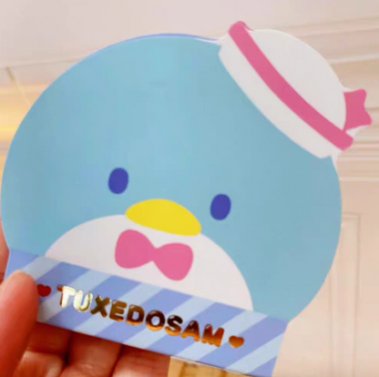 Sanrio Japan Memo Pad | Hello Kitty My Melody Kuromi Cinnamoroll Hangyodon Tuxedosam - 84Sheets