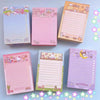 Sanrio Japan Memo Pad | Hello Kitty My Melody Kuromi Cinnamoroll Pompompurin Pochacco - 3 Styles 150 Sheets