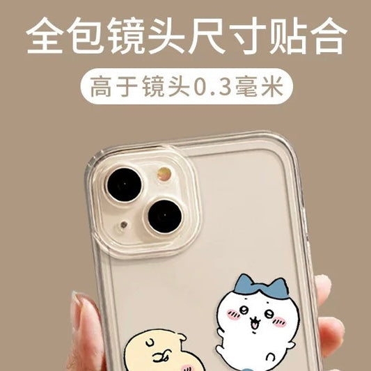 Japanese Cartoon ChiiKawa | Full Screen & Falling - iPhone Case XS 11 12 13 14 15 16 Pro Promax mini KawaiiGiftLand