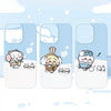 ちいかわ | ちいかわ ハチワレ うさぎと雪だるま - iPhoneケース XS 11 12 13 14 15 Pro Promax mini