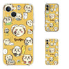 Japanese Cartoon ChiiKawa | Full Screen Shisa Orange - iPhone Case XS 11 12 13 14 15 16 Pro Promax mini