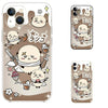 Japanese Cartoon ChiiKawa | Kawaii Sweets Rakko Brown - iPhone Case XS 11 12 13 14 15 Pro Promax mini