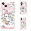 ちいかわ | かわいいスイーツももんが ピンク iPhoneケース XS 11 12 13 14 15 Pro Promax mini