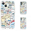 ちいかわ フルスクリーン ちいかわ ハチワレ うさぎ モモンガ iPhoneケース XS 11 12 13 14 15 Pro Promax mini