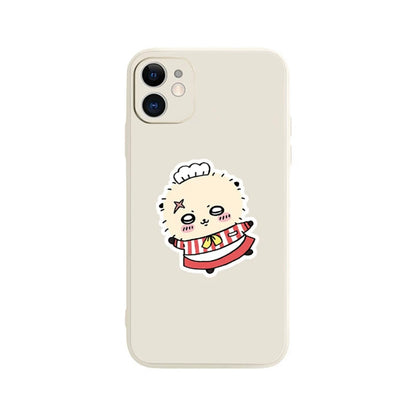 Japanese Cartoon ChiiKawa | Rakko Fast Food Restaurant - iPhone Case XS 11 12 13 14 15 Pro Promax mini
