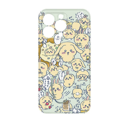 Japanese Cartoon ChiiKawa | Blue Usagi King Usagi - iPhone Case XS 11 12 13 14 15 Pro Promax mini