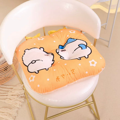Japanese Cartoon ChiiKawa Chair Seat Cushion | ChiiKawa Hachiware Usagi - Pillow Kawaii Room Decoration