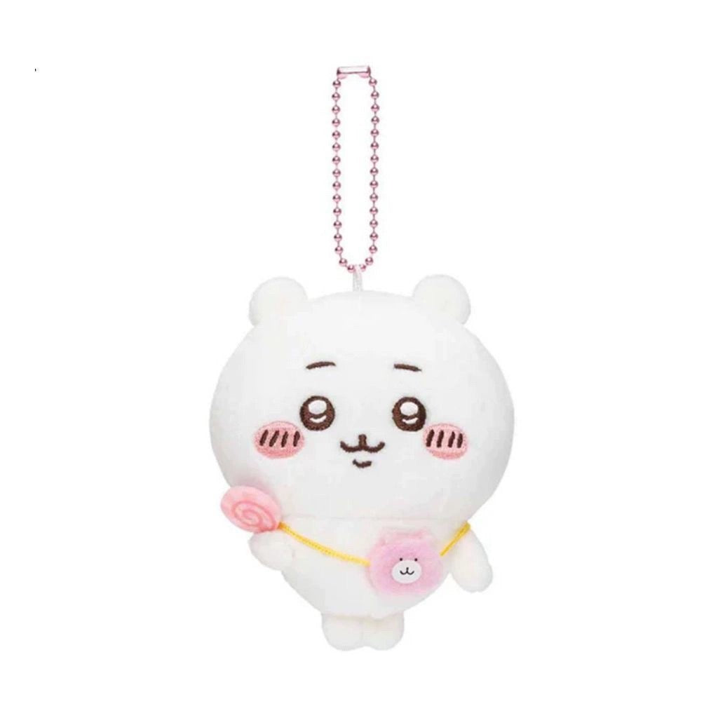 Japan ChiiKawa Travelling | ChiiKawa Hachiware Usagi - Mini Plush Doll Keychain