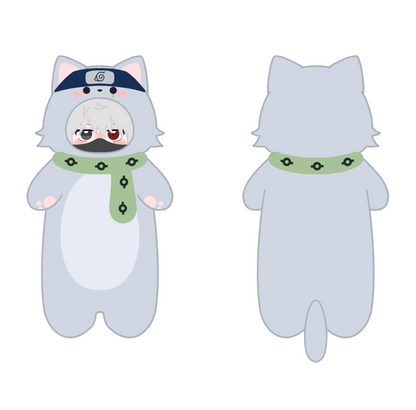 [Pre-Order] Japanese Anime Naruto Ninja Fan Work Version | Naruto Kakashi Gaara in Animal Costume Cute Kawaii Cushion - Cute Kawaii Room Decoration Item