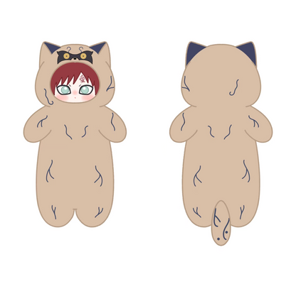 [Pre-Order] Japanese Anime Naruto Ninja Fan Work Version | Naruto Kakashi Gaara in Animal Costume Cute Kawaii Cushion - Cute Kawaii Room Decoration Item