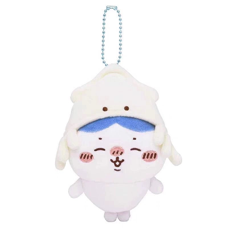 Japan ChiiKawa Aquarium Limited Keychain | Squid Otter Dolphin Penguin ChiiKawa Hachiware Usagi Momonga Kurimanju - Mini Plush Doll