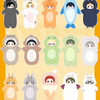 [Pre-Order] Japanese Anime Haikyu!! Fan Work Version | Hinata Kageyama Tsukishima Yamaguchi Nishinoya Sugawara Kozume Kuroo Bokuto Akaashi Ushijima Tendo Miya Atsumu Osamu Shinsuke in Animal Costume Cute Kawaii Cushion - Cute Kawaii Room Decoration Item