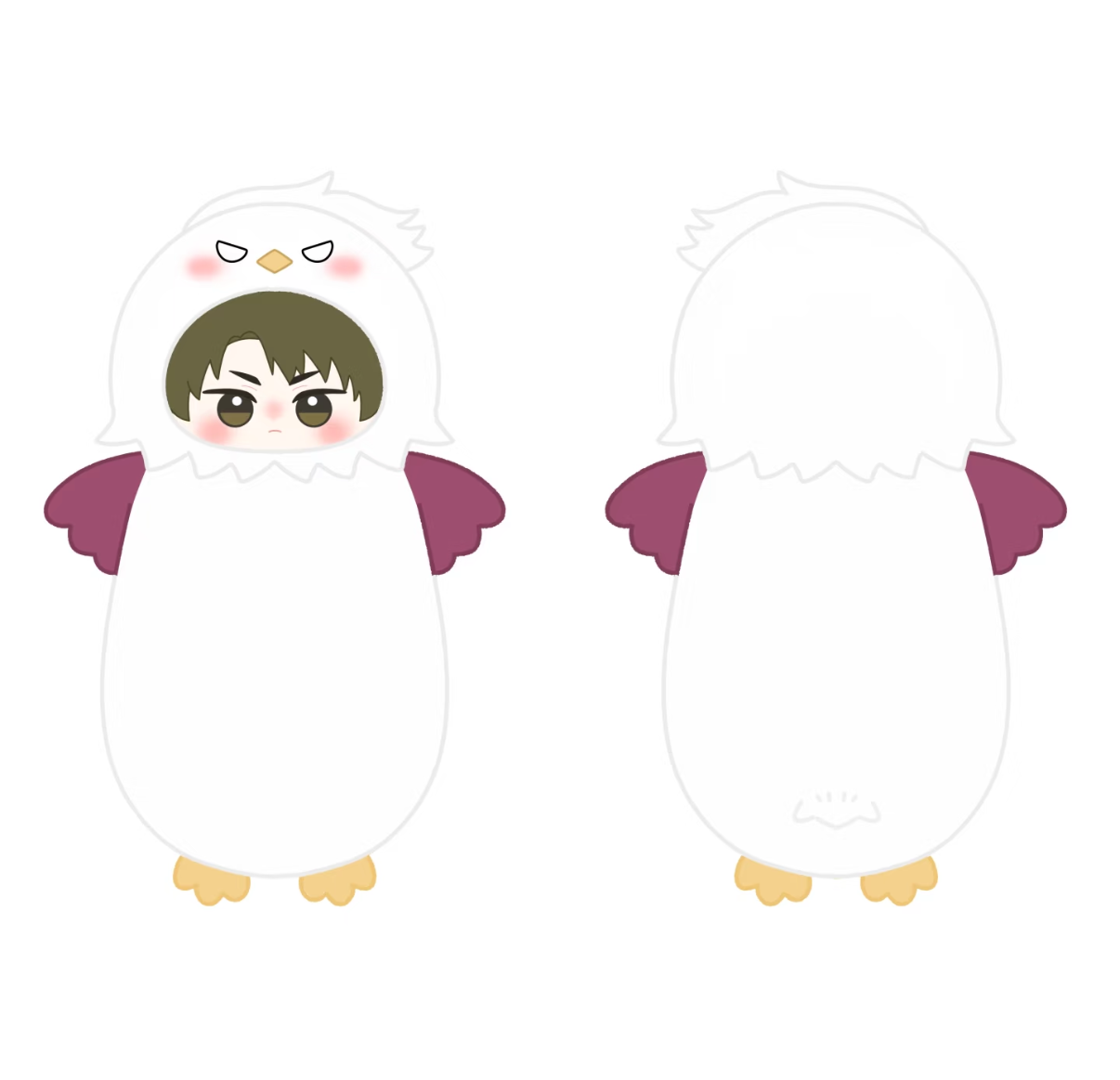 [Pre-Order] Japanese Anime Haikyu!! Fan Work Version | Hinata Kageyama Tsukishima Yamaguchi Nishinoya Sugawara Kozume Kuroo Bokuto Akaashi Ushijima Tendo Miya Atsumu Osamu Shinsuke in Animal Costume Cute Kawaii Cushion - Cute Kawaii Room Decoration Item