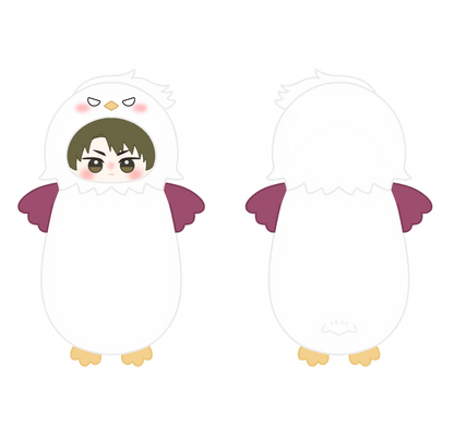[Pre-Order] Japanese Anime Haikyu!! Fan Work Version | Hinata Kageyama Tsukishima Yamaguchi Nishinoya Sugawara Kozume Kuroo Bokuto Akaashi Ushijima Tendo Miya Atsumu Osamu Shinsuke in Animal Costume Cute Kawaii Cushion - Cute Kawaii Room Decoration Item