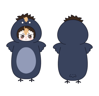 [Pre-Order] Japanese Anime Haikyu!! Fan Work Version | Hinata Kageyama Tsukishima Yamaguchi Nishinoya Sugawara Kozume Kuroo Bokuto Akaashi Ushijima Tendo Miya Atsumu Osamu Shinsuke in Animal Costume Cute Kawaii Cushion - Cute Kawaii Room Decoration Item