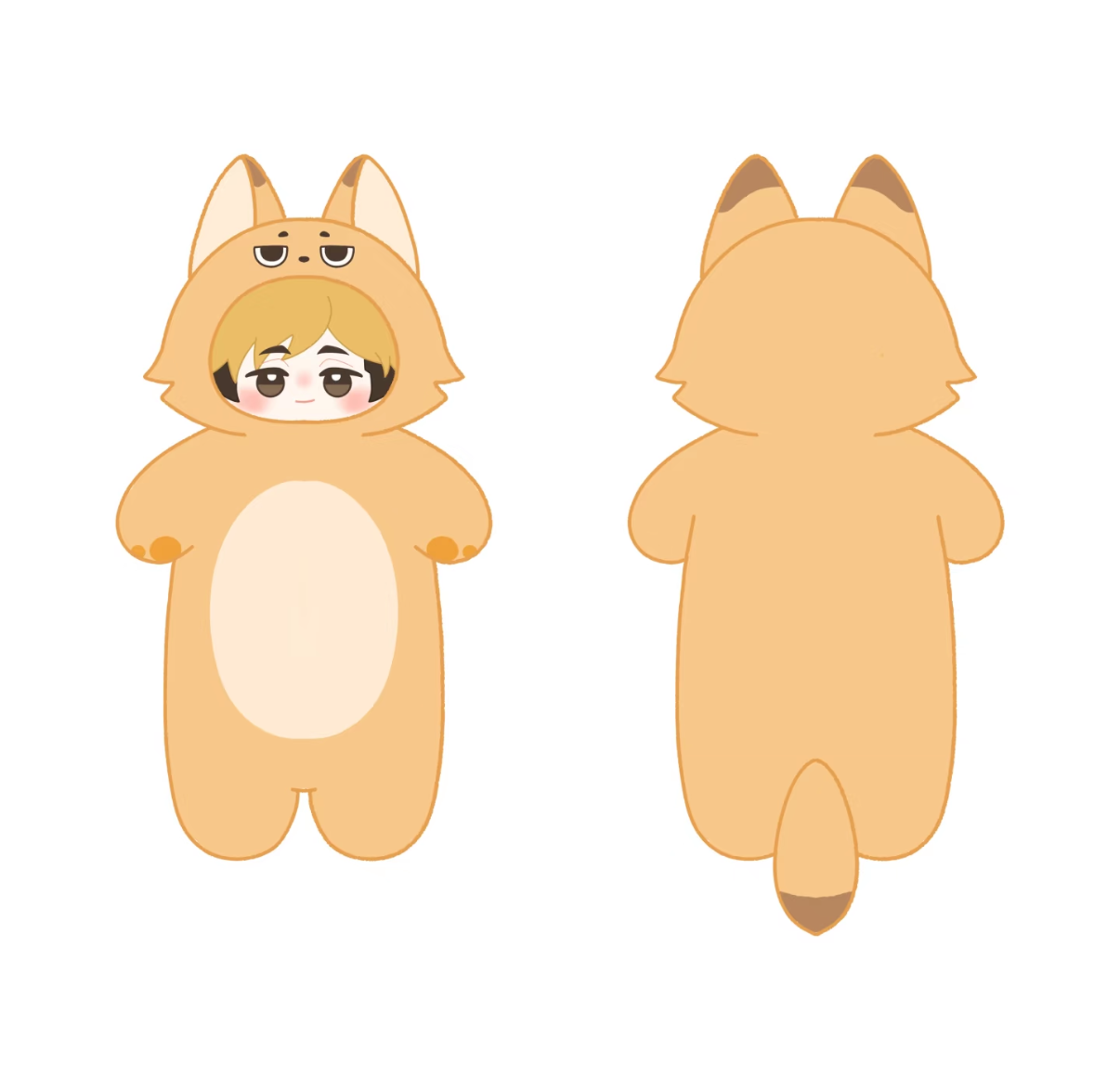 [Pre-Order] Japanese Anime Haikyu!! Fan Work Version | Hinata Kageyama Tsukishima Yamaguchi Nishinoya Sugawara Kozume Kuroo Bokuto Akaashi Ushijima Tendo Miya Atsumu Osamu Shinsuke in Animal Costume Cute Kawaii Cushion - Cute Kawaii Room Decoration Item