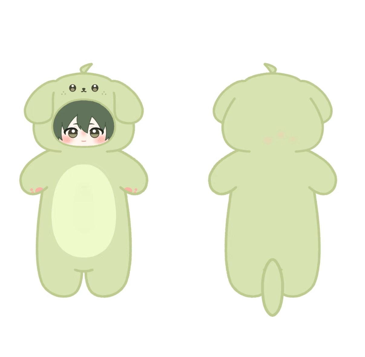[Pre-Order] Japanese Anime Haikyu!! Fan Work Version | Hinata Kageyama Tsukishima Yamaguchi Nishinoya Sugawara Kozume Kuroo Bokuto Akaashi Ushijima Tendo Miya Atsumu Osamu Shinsuke in Animal Costume Cute Kawaii Cushion - Cute Kawaii Room Decoration Item