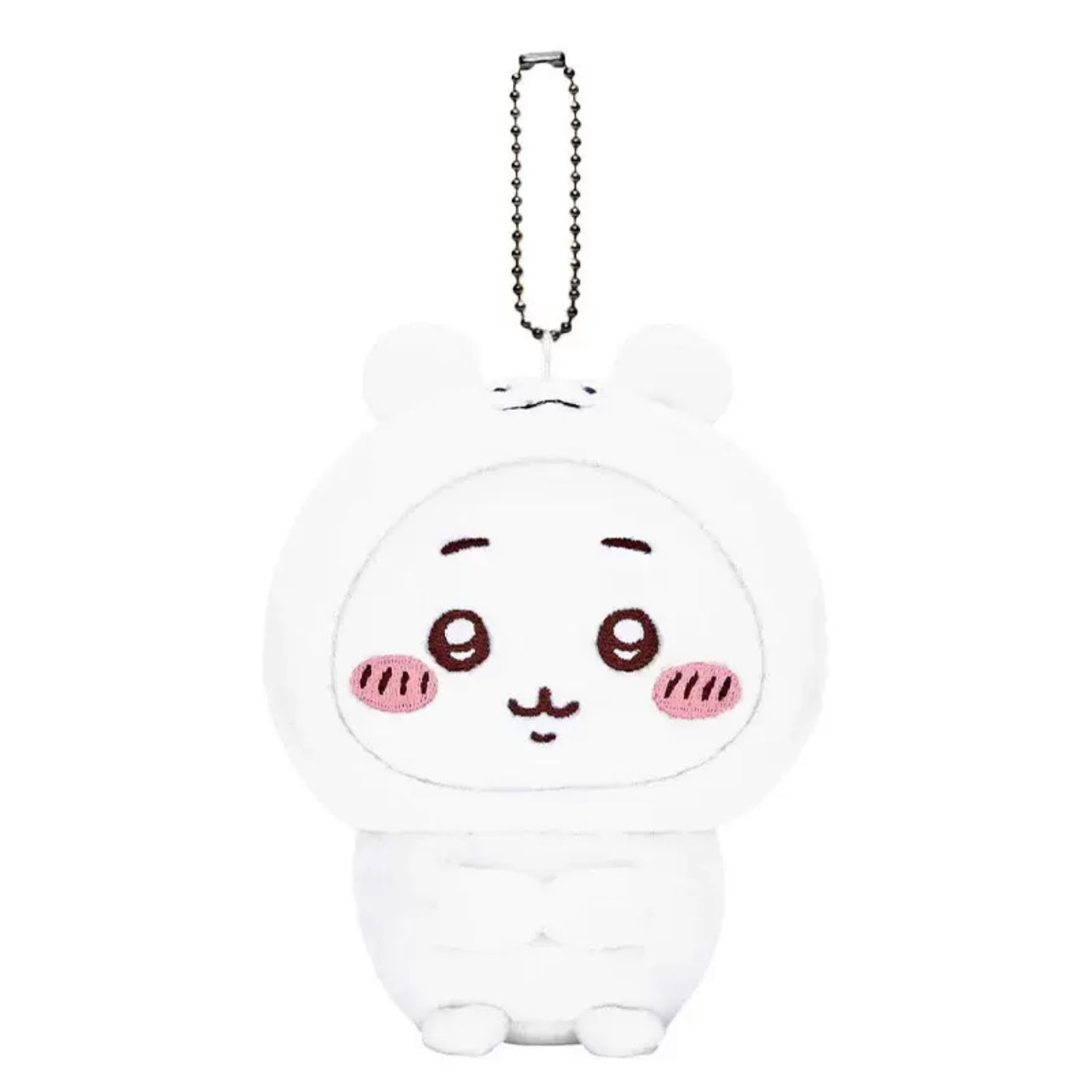 Japanese Cartoon ChiiKawa X Nagano White Bear Keychain | ChiiKawa Hachiware Usagi - Mini Plush Doll