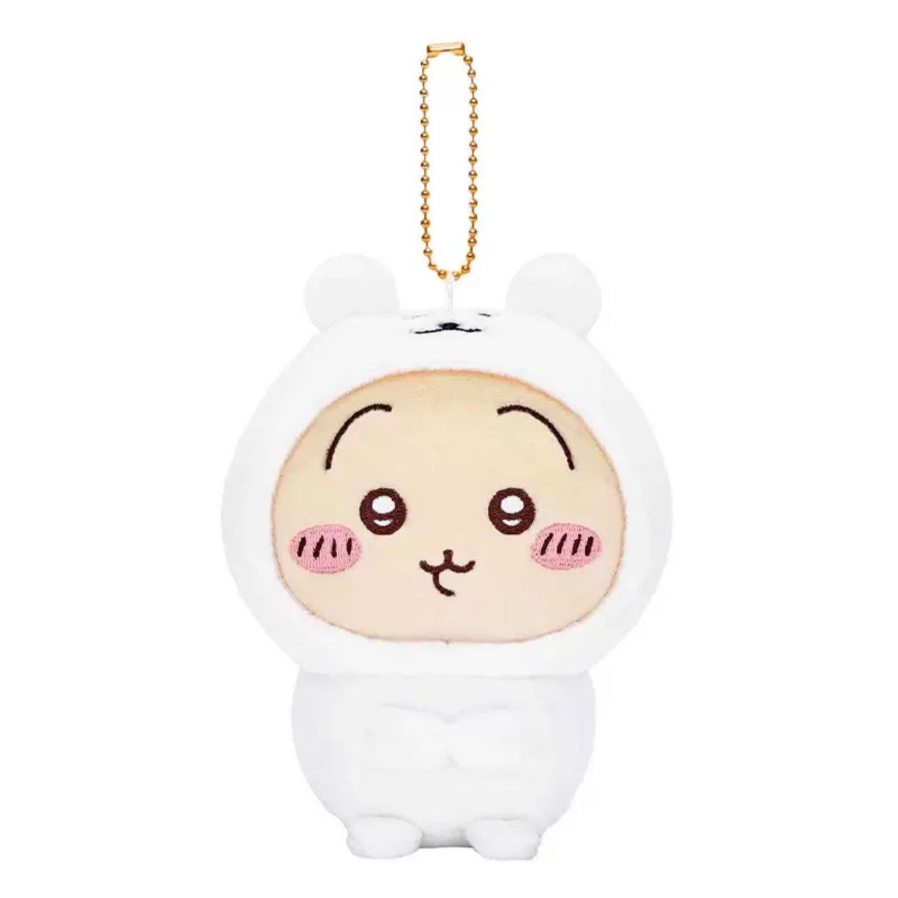Japanese Cartoon ChiiKawa X Nagano White Bear Keychain | ChiiKawa Hachiware Usagi - Mini Plush Doll