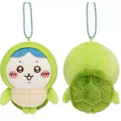 Japan ChiiKawa Aquarium Limited Keychain | Sea Turtle Hachiware - Mini Plush Doll