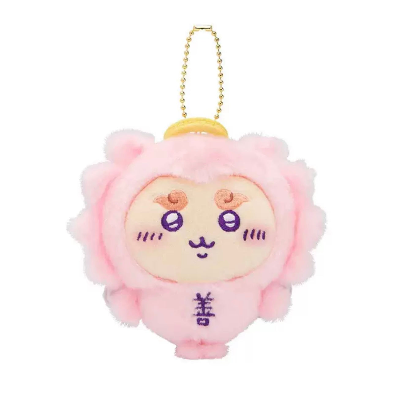 Japan ChiiKawa Angel Pink Devil Purple Keychain | ChiiKawa Hachiware Usagi Momonga Kurimanju Shisa - Mini Plush Doll