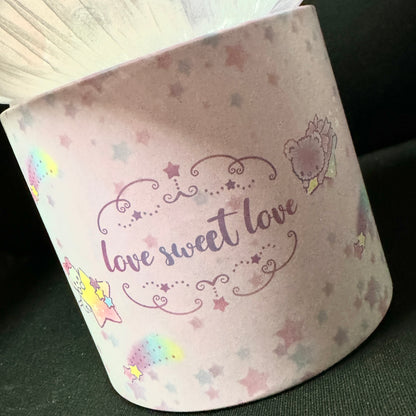 Sanrio x 7-11 Little Twins Star Valentine Limited Edition | Love Sweet Love Flowers Bouquet Gift Box - Valentine Wedding Gift