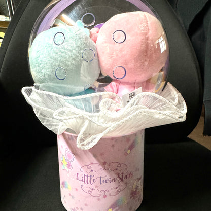 Sanrio x 7-11 Little Twins Star Valentine Limited Edition | Love Sweet Love Flowers Bouquet Gift Box - Valentine Wedding Gift