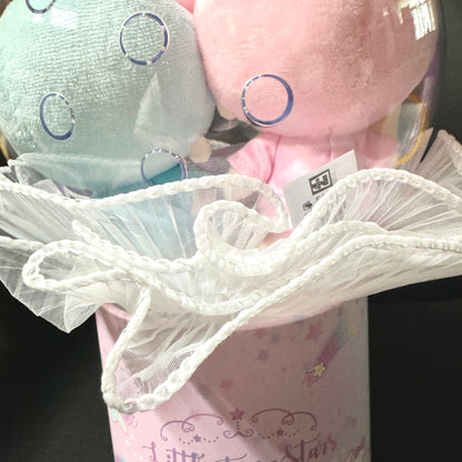 Sanrio x 7-11 Little Twins Star Valentine Limited Edition | Love Sweet Love Flowers Bouquet Gift Box - Valentine Wedding Gift
