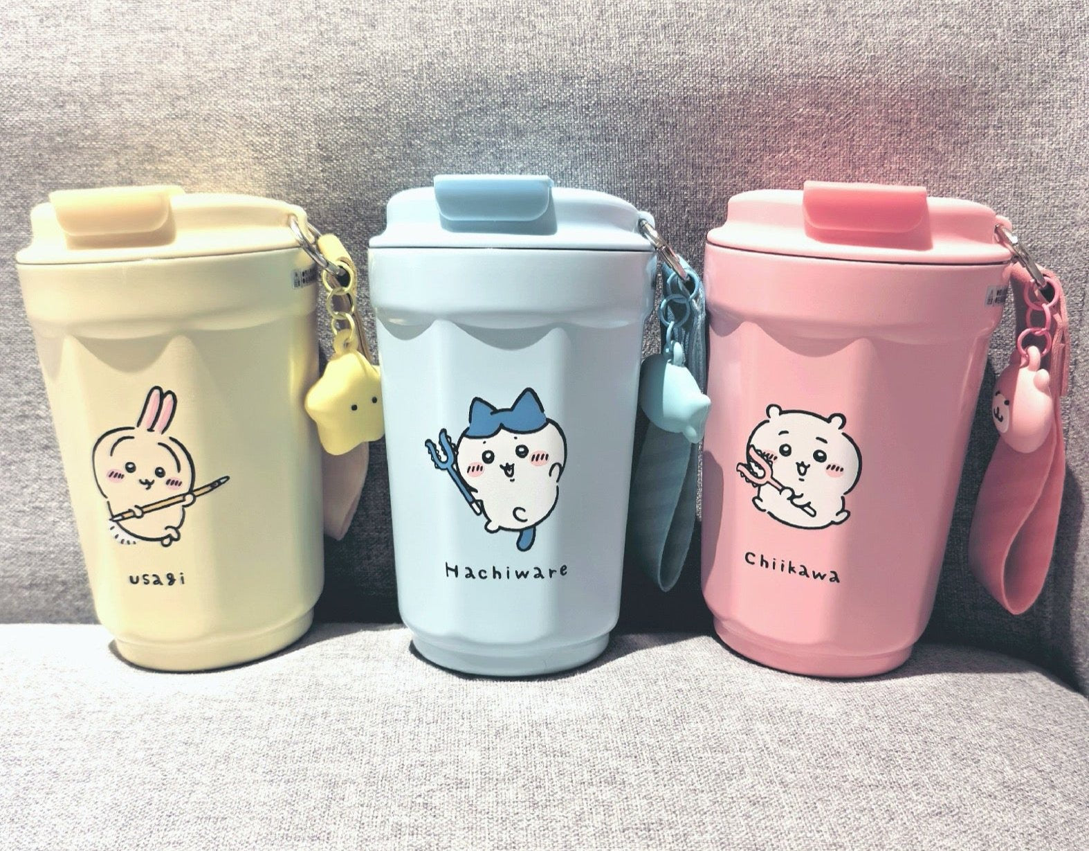 ChiiKawa X Miniso | ChiiKawa Hachiware Usagi Stainless Steel Coffee Mugs - Kawaii Items Cute Accessories