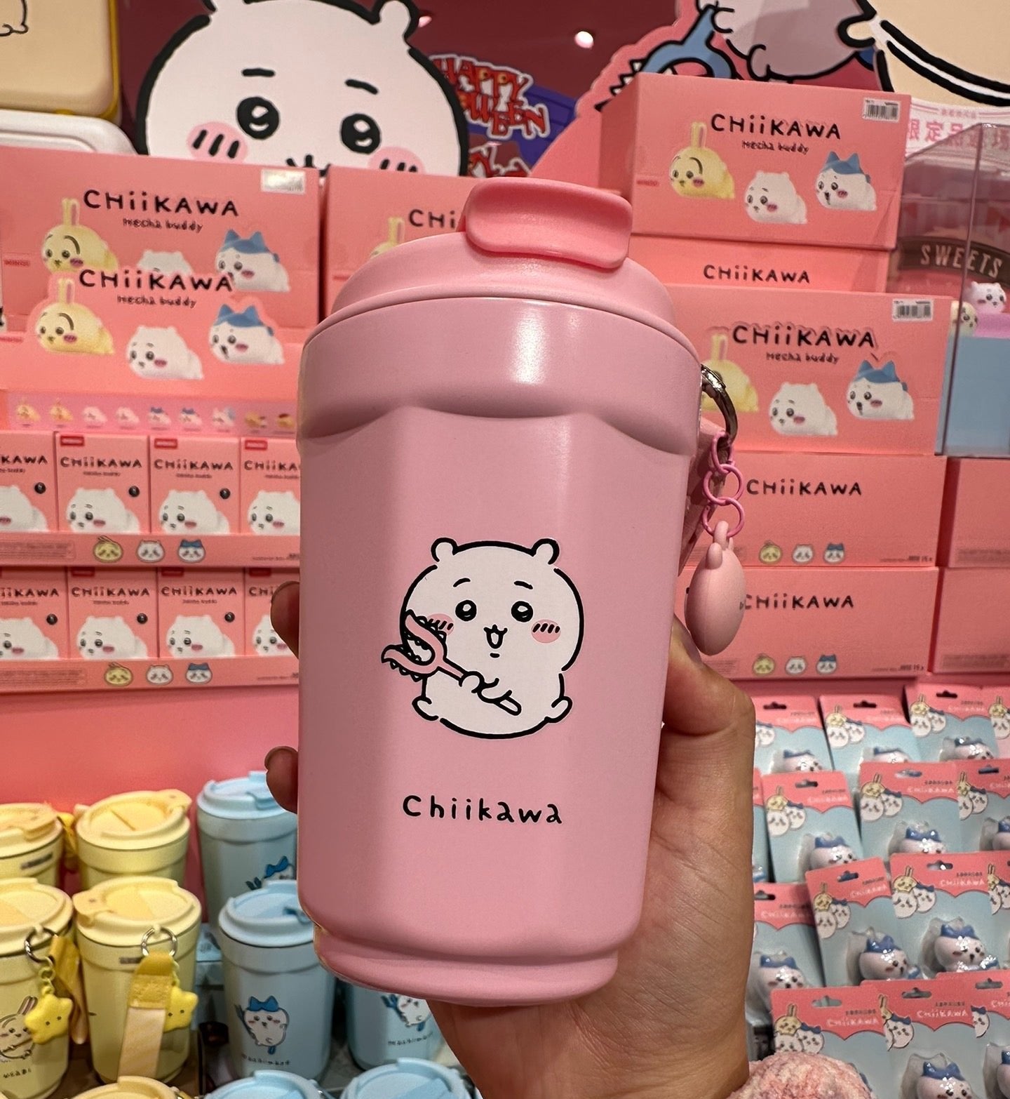 ChiiKawa X Miniso | ChiiKawa Hachiware Usagi Stainless Steel Coffee Mugs - Kawaii Items Cute Accessories