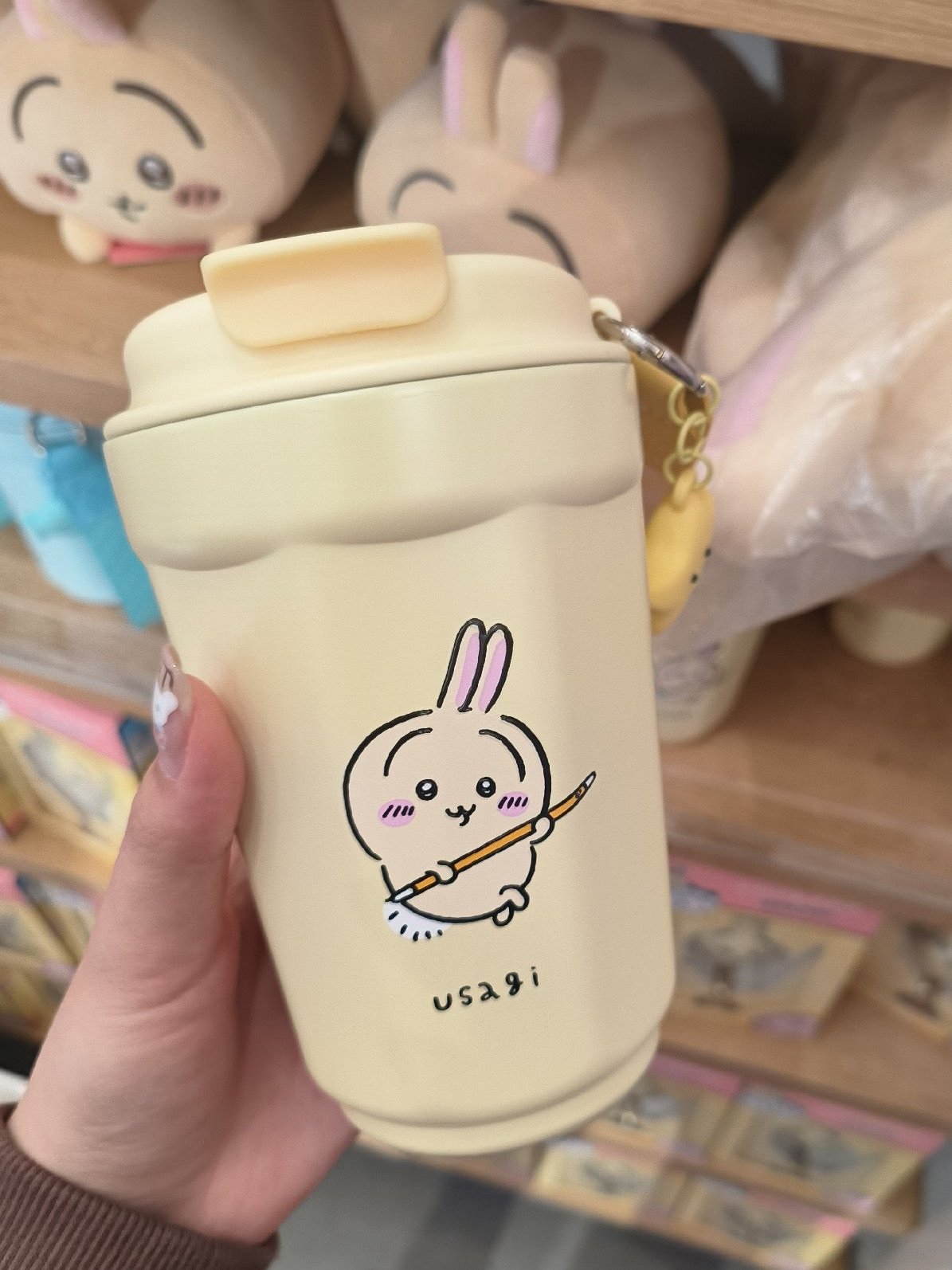 ChiiKawa X Miniso | ChiiKawa Hachiware Usagi Stainless Steel Coffee Mugs - Kawaii Items Cute Accessories