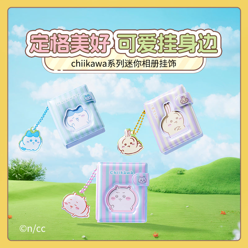 ChiiKawa X Miniso | ChiiKawa Hachiware Usagi Small Photo Album Keychain - Kawaii Items