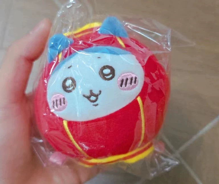 ChiiKawa X Miniso Chinese New Year Limited Series | ChiiKawa Hachiware Usagi Momonga Kurimanju Small Plush Doll Keychain - Kawaii Items Room Decoration doll