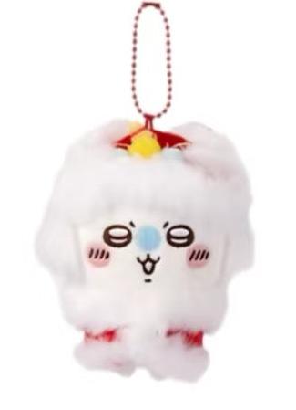 ChiiKawa X Miniso Chinese New Year Limited Series | ChiiKawa Hachiware Usagi Momonga Kurimanju Small Plush Doll Keychain - Kawaii Items Room Decoration doll