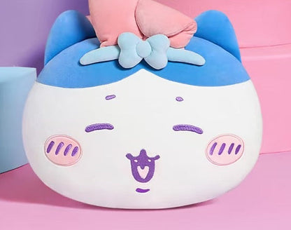 ChiiKawa X Miniso X Sanrio Series | ChiiKawa Hachiware Usagi Momonga Cute Big Face Icon Plush Doll Cushion - Kawaii Items Room Decoration doll